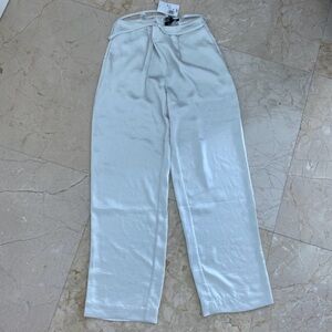 Forever 21 Silver High-Waisted Pants Size S